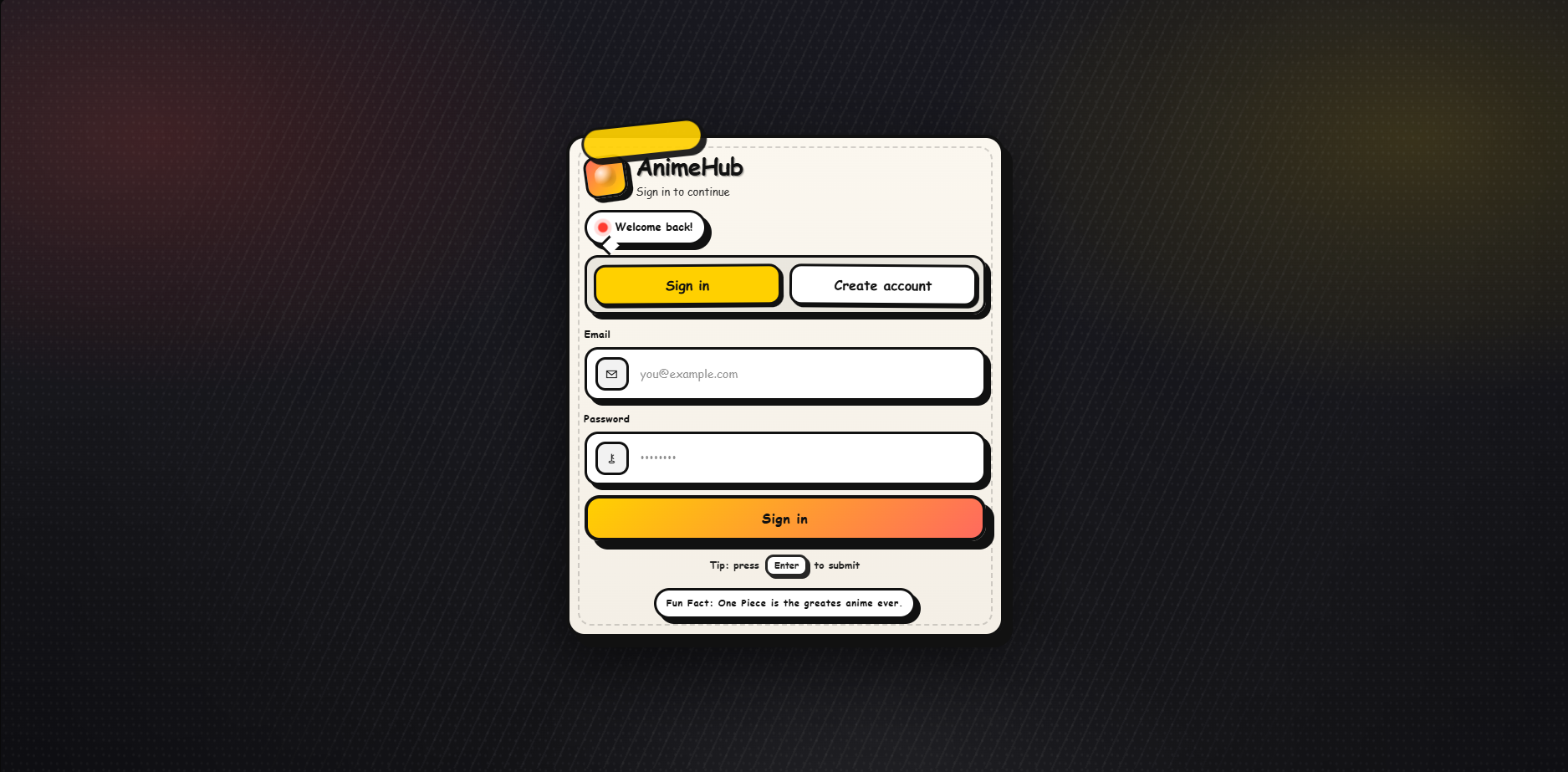 AnimeHub (V1) project screenshot 6