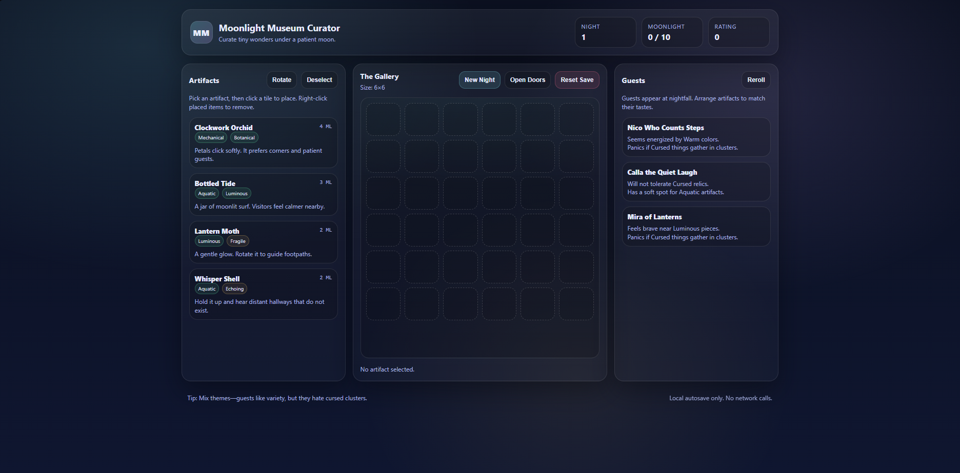 RPG project screenshot 5